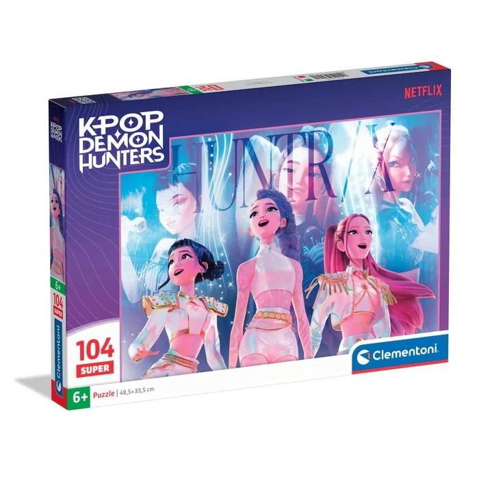 K-Pop Demon Hunters Puzzle Clementoni 104 pezzi in offerta da Carrefour