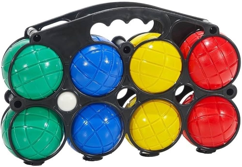 8 bocce con pallino 8 pz in offerta da Happy Casa