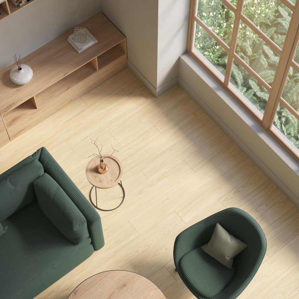 Pavimento laminato Zelia 19,3x129,1 cm - Sp. 8 mm Artens in offerta da Leroy Merlin