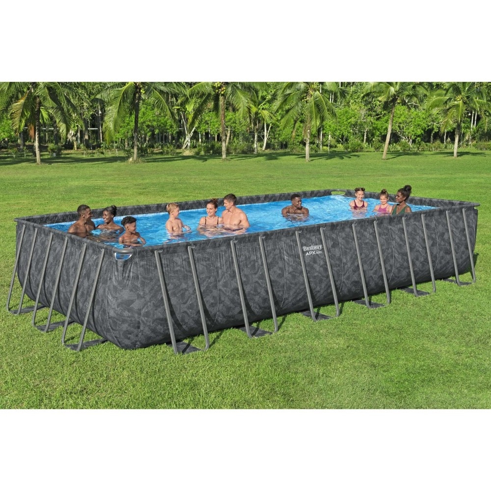 Piscina APX 365 Rettangolare 7,32X3,66X1,32 CM Bestway - Offerta nel negozio Risparmio Casa