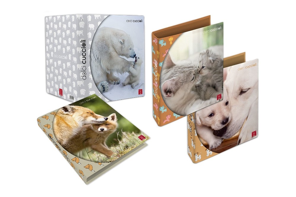 Cartella ad anelli Dolci Cuccioli Pigna in offerta da Iper La grande i