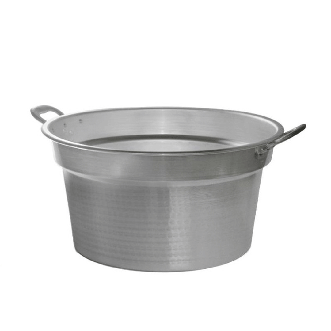 Caldaia in alluminio spazzolato 40 cm in offerta da Eurospin