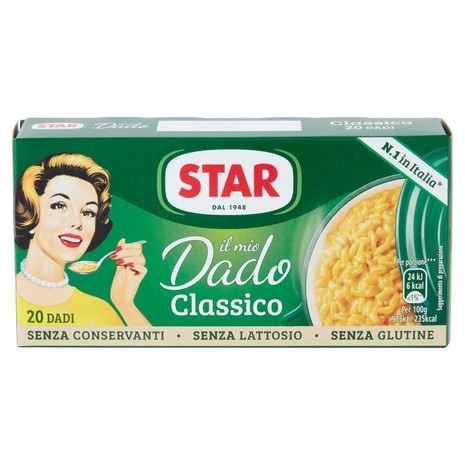 Star dado classico o vegetale conf. 20 pezzi 200 g in offerta da Iper La grande i
