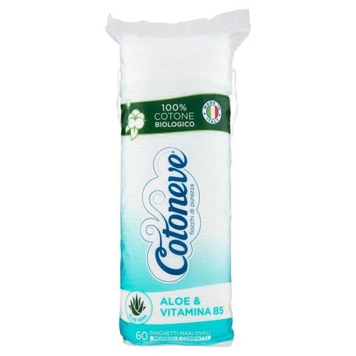 Maxi Dischetti Ovali Biologici Cotoneve 60 pezzi in offerta da Carrefour