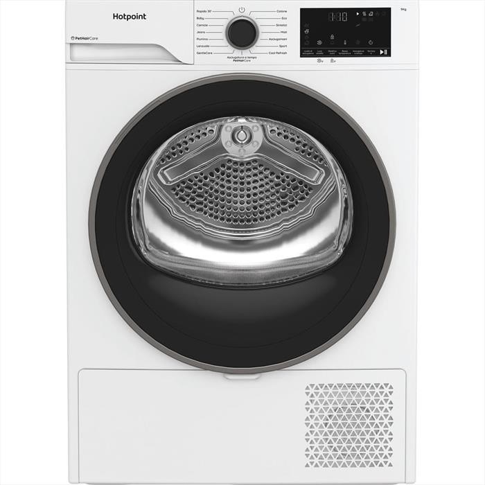 Asciugatrice slim HPT 93D BS IT 9 kg in offerta da Comet