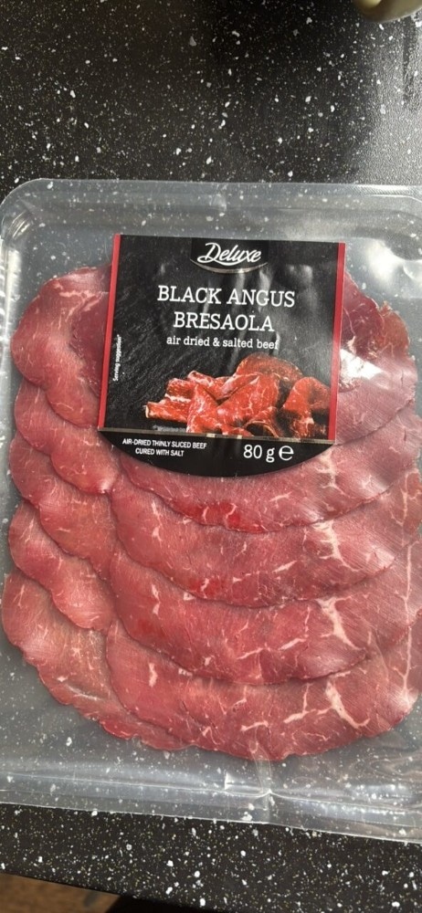Bresaola di Black Angus 80 g Deluxe - Offerta nel negozio Lidl