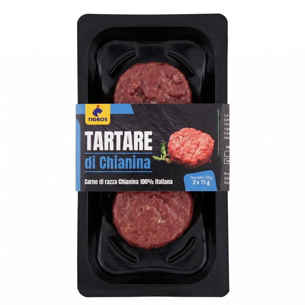 Tartare di chianina conf. da 2 pz - 2 x 75 g in offerta da Penny