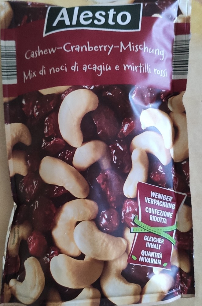 Alesto mix di anacardi e mirtilli rossi 200 g in offerta da Lidl