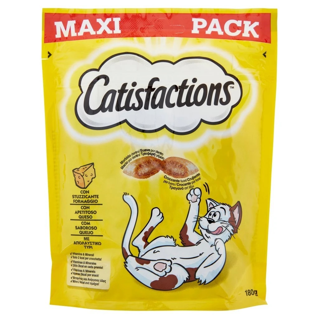 Catisfactions Maxi Pack stuzzicante 180 g in offerta da Dpiù