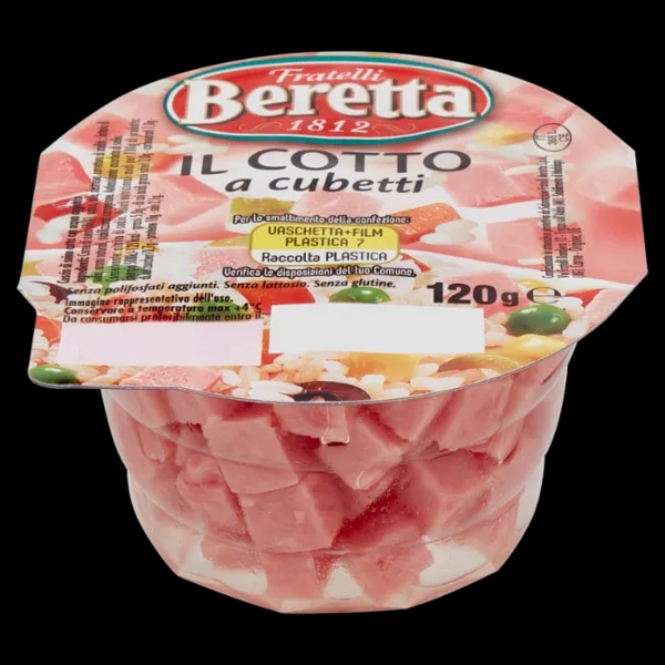Salumi a cubetti 150/120 g FRATELLI BERETTA in offerta da Panorama