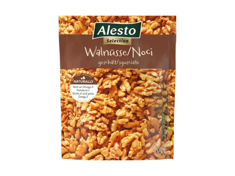 Alesto noci sgusciate 200 g confezione in offerta da Lidl