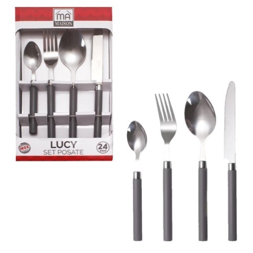Posate Lucy 24 pezzi Ma Maison in offerta da Maury's