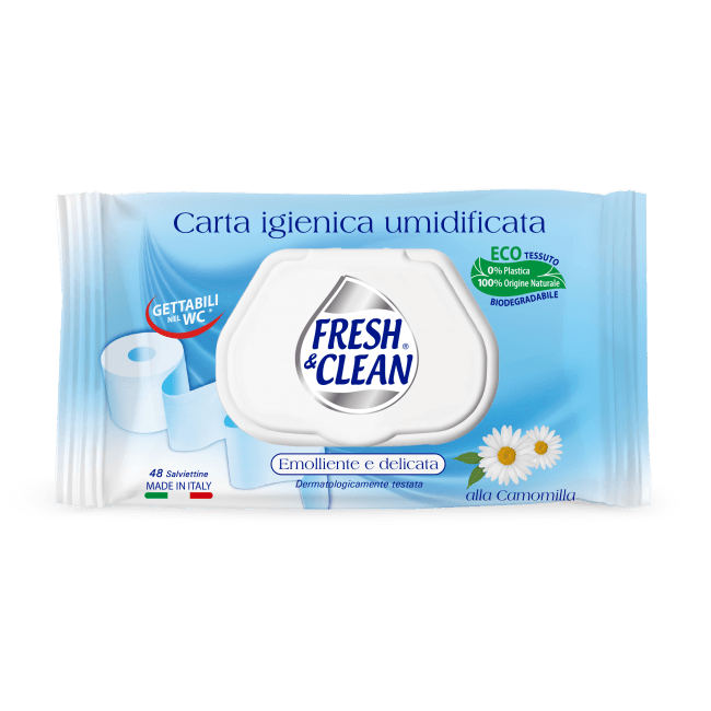 Carta igienica umidificata Fresh & Clean conf. da 48 - Offerta nel negozio Bennet