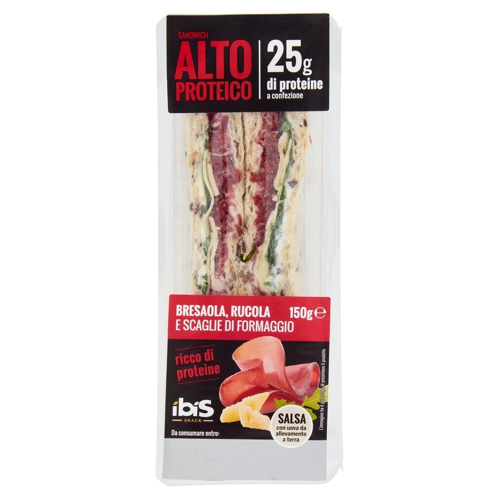 Tramezzino proteico Ibis 150 g in offerta da Bennet