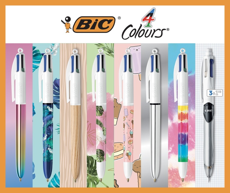 Penna 4 colori Bic in offerta da Il Gigante