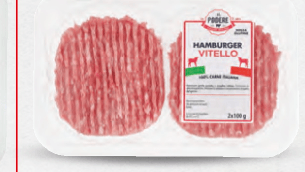 Hamburger di Vitello 2 x 100 g Il Podere - Offerta nel negozio ALDI