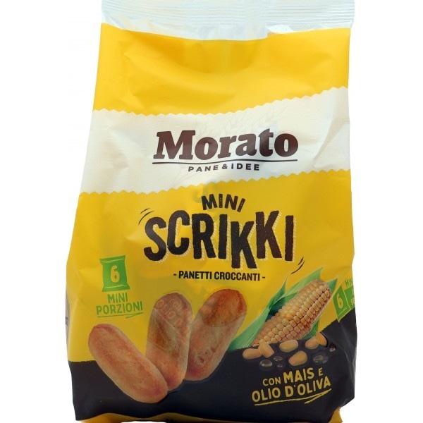 Mini Scrikki Snack al Mais Morato g 210 in offerta da Bennet