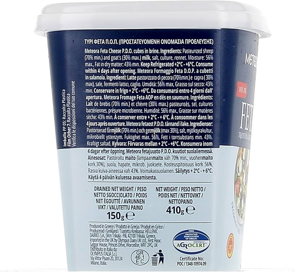 Feta Dop a Cubetti 150 g in offerta da Dpiù