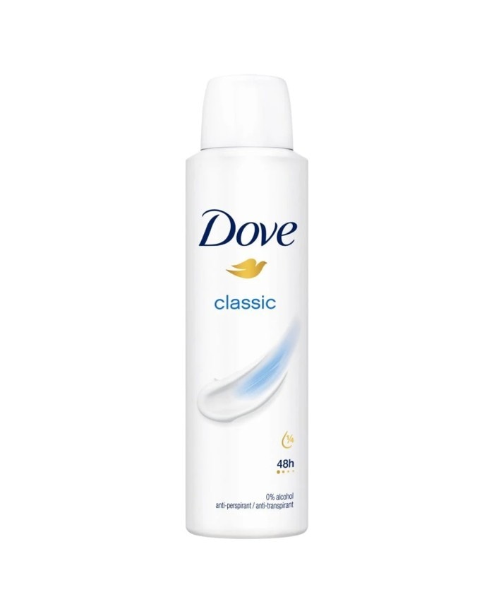Deodorante Spray Classic Dove 150 ml in offerta da Bennet