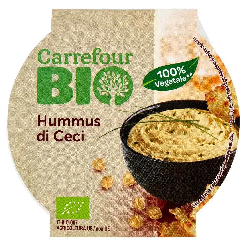 Hummus di Ceci 130 g Carrefour Bio in offerta da Carrefour