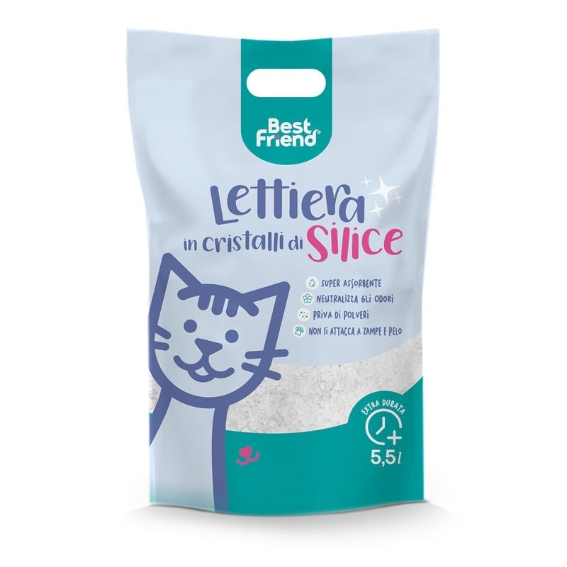 Best Friend Lettiera Silice 5.5 Lt in offerta da Happy Casa
