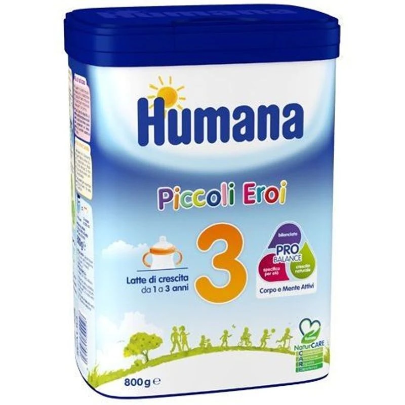 Latte di crescita Piccoli Eroi 800 g Humana in offerta da Iper La grande i