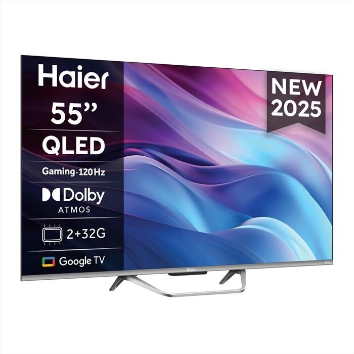 Smart TV QLED Serie Q80 H55Q80FUX 55" HAIER in offerta da Euronics