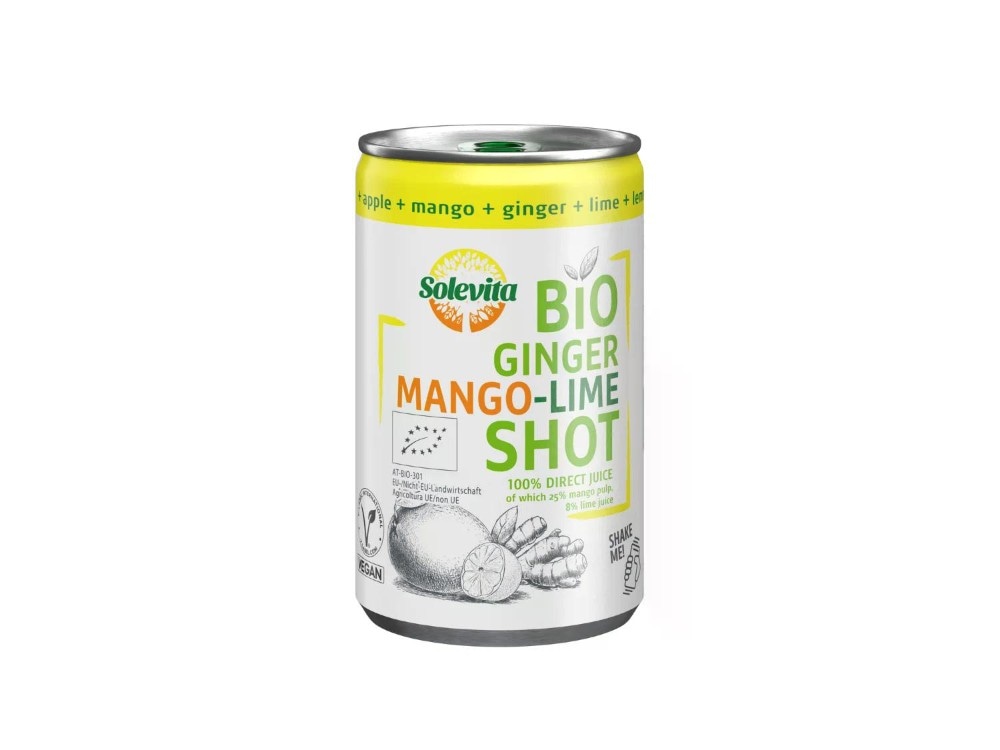 Bio zenzero, mango e lime shot 150 ml Solevita - Offerta nel negozio Lidl