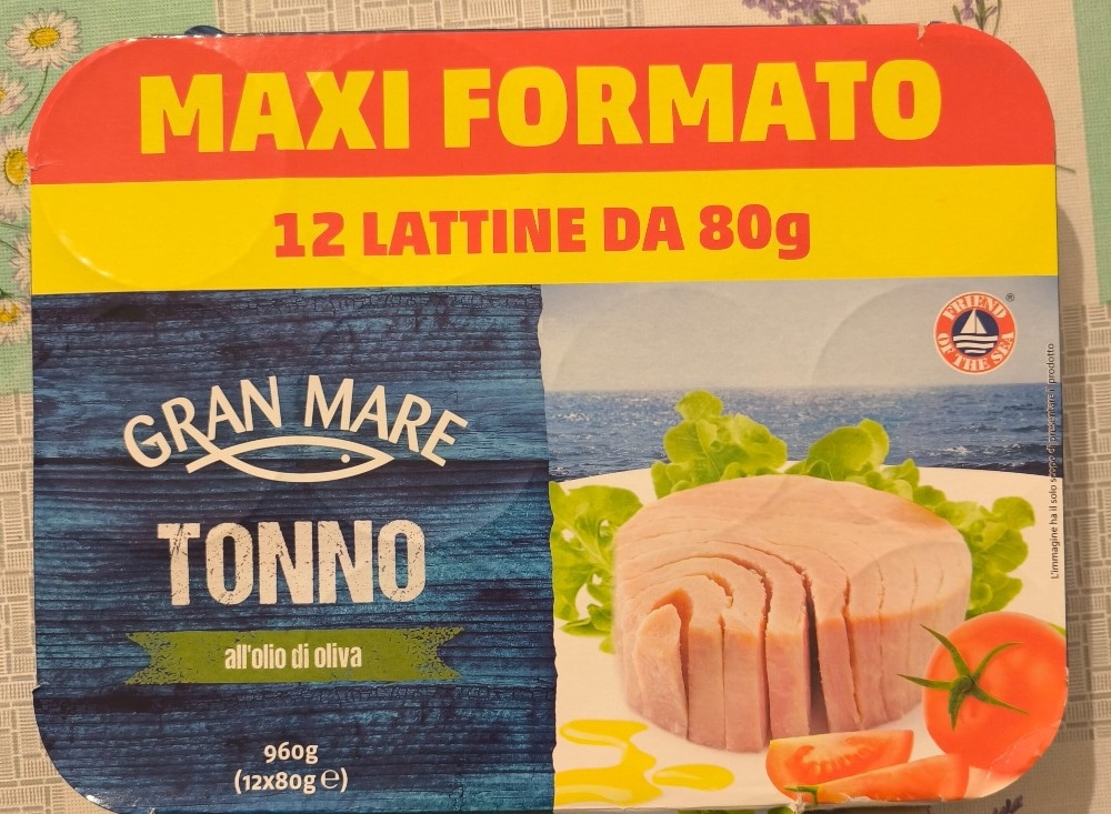 Tonno all'olio di oliva Gran Mare 12 x 80 g = 960 g in offerta da Penny