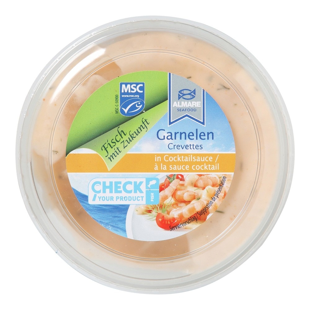 Almare Seafood mazzancolle con salsa 100 g in offerta da ALDI