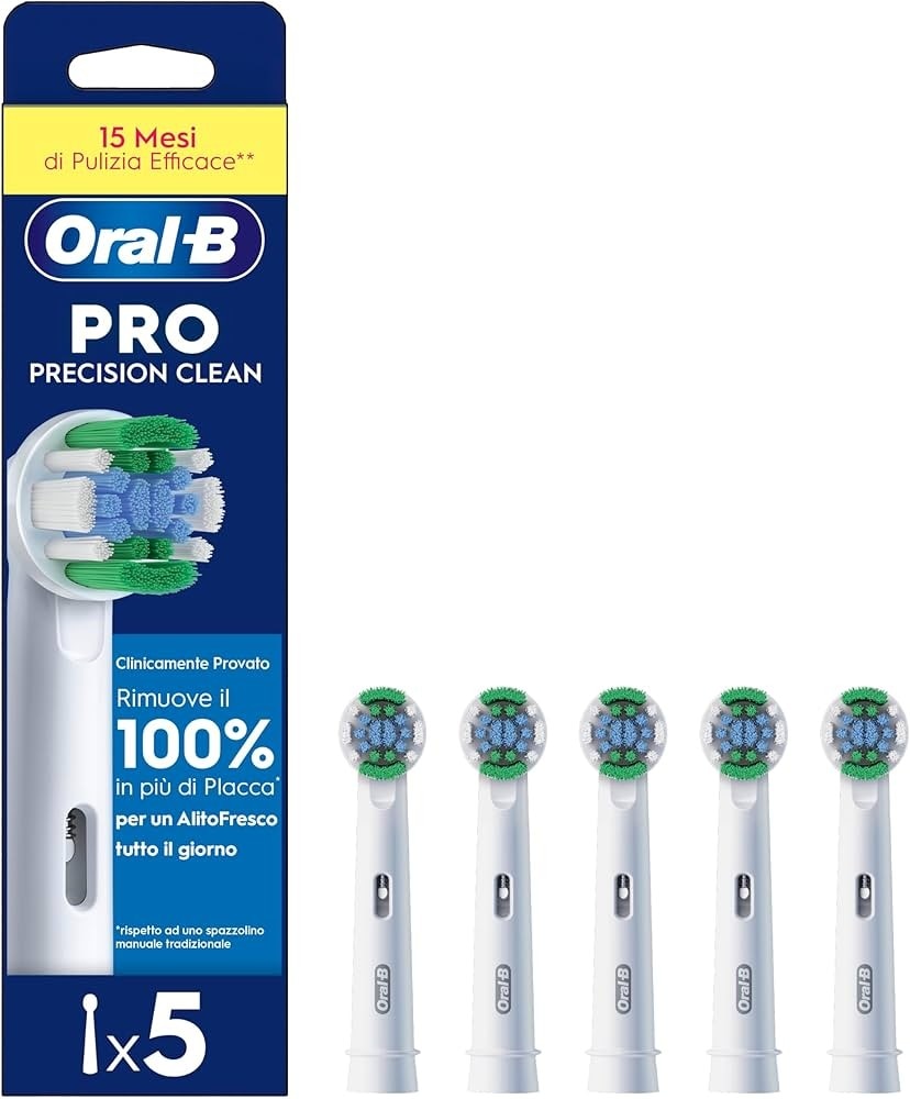 Testine di ricambio Pro Precision Clean Oral-B conf. da 5 - Offerta nel negozio Bennet