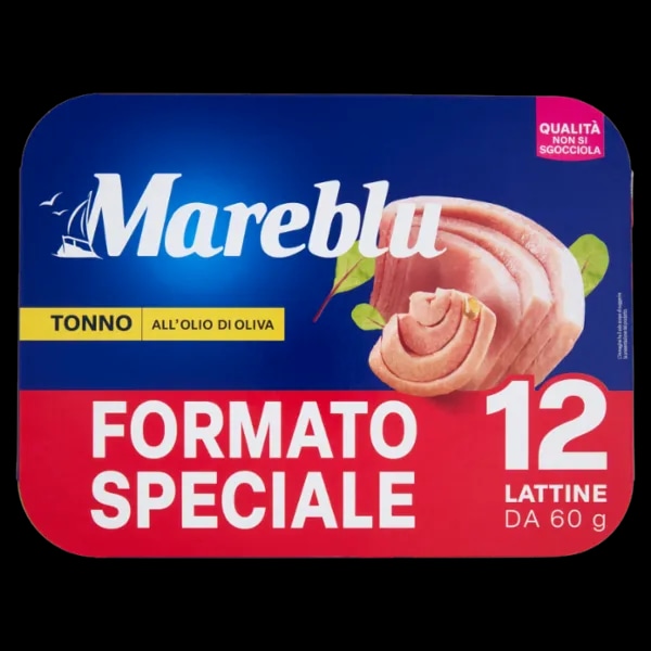 Tonno all'olio di oliva Mareblu 60 g x12 - Offerta nel negozio Iper La grande i