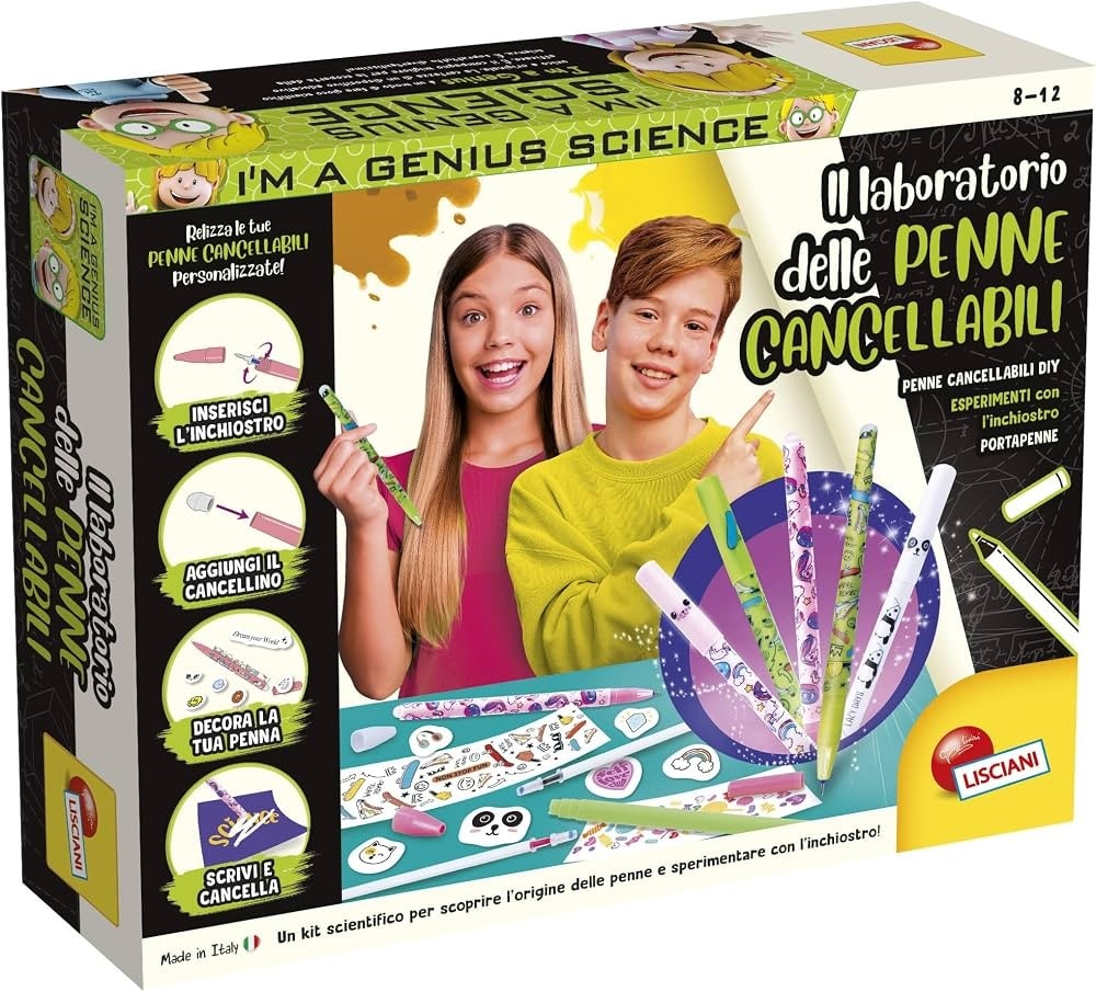 I'm a Genius Il laboratorio delle Penne Cancellabili Lisciani in offerta da Carrefour
