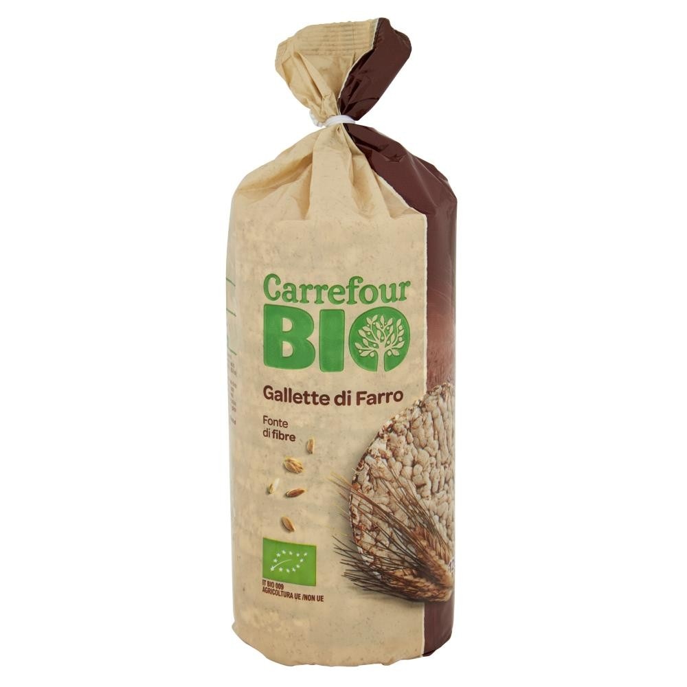 Galletta di Farro Bio Carrefour 120 g Carrefour Bio in offerta da Carrefour