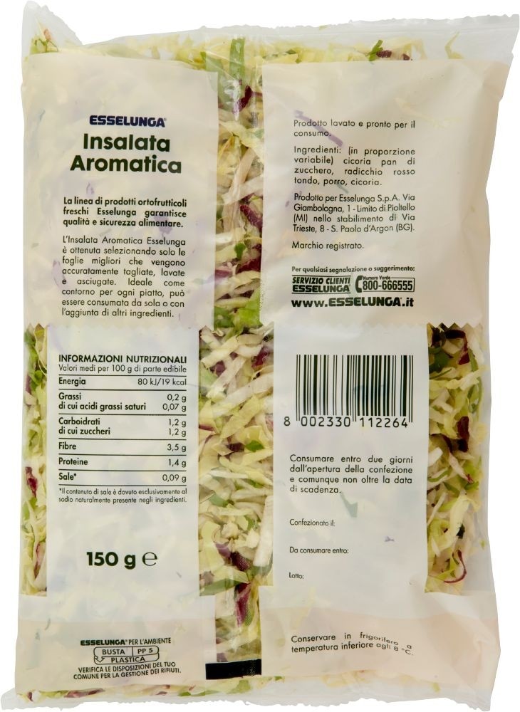 Insalata Aromatica 150 g - Offerta nel negozio Esselunga