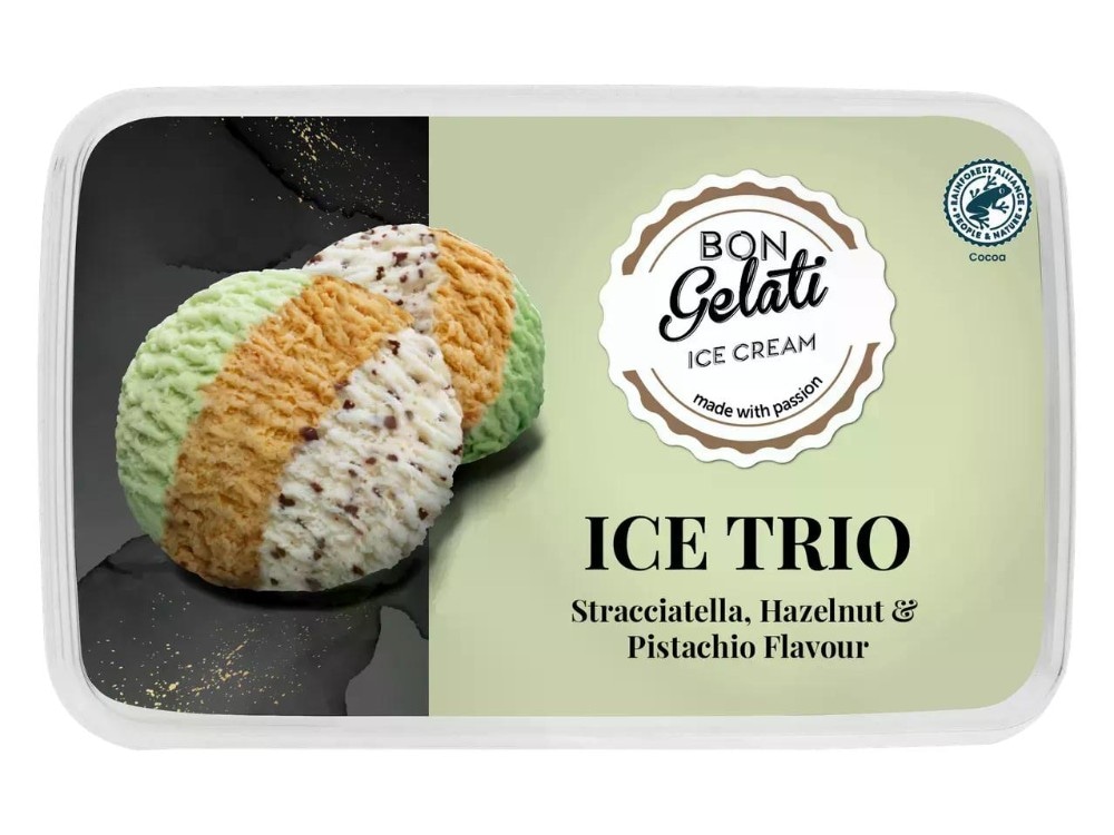Gelato tricolore 1175/1250 g confezione Bon Gelati - Offerta nel negozio Lidl