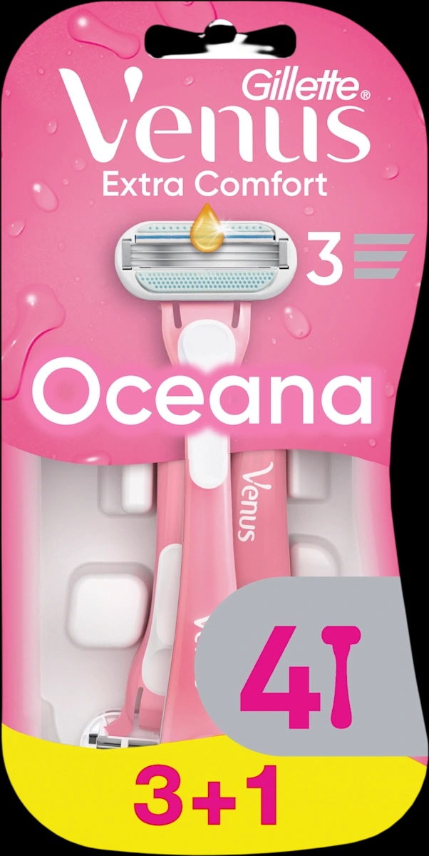 Rasoio Gillette Venus Trilama Oceania 4 pz in offerta da Maury's