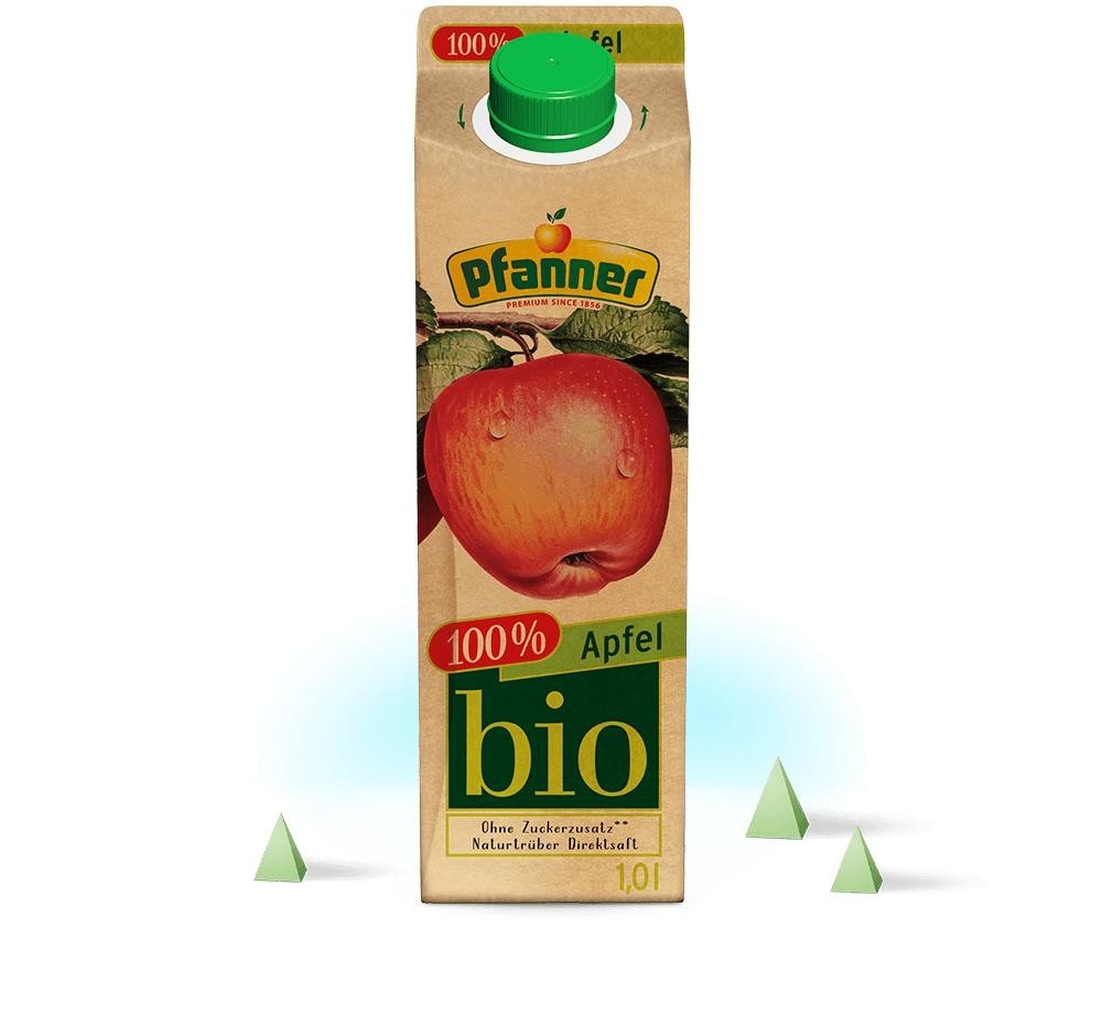 Succo 100% mela bio Pfanner 1 L in offerta da Bennet