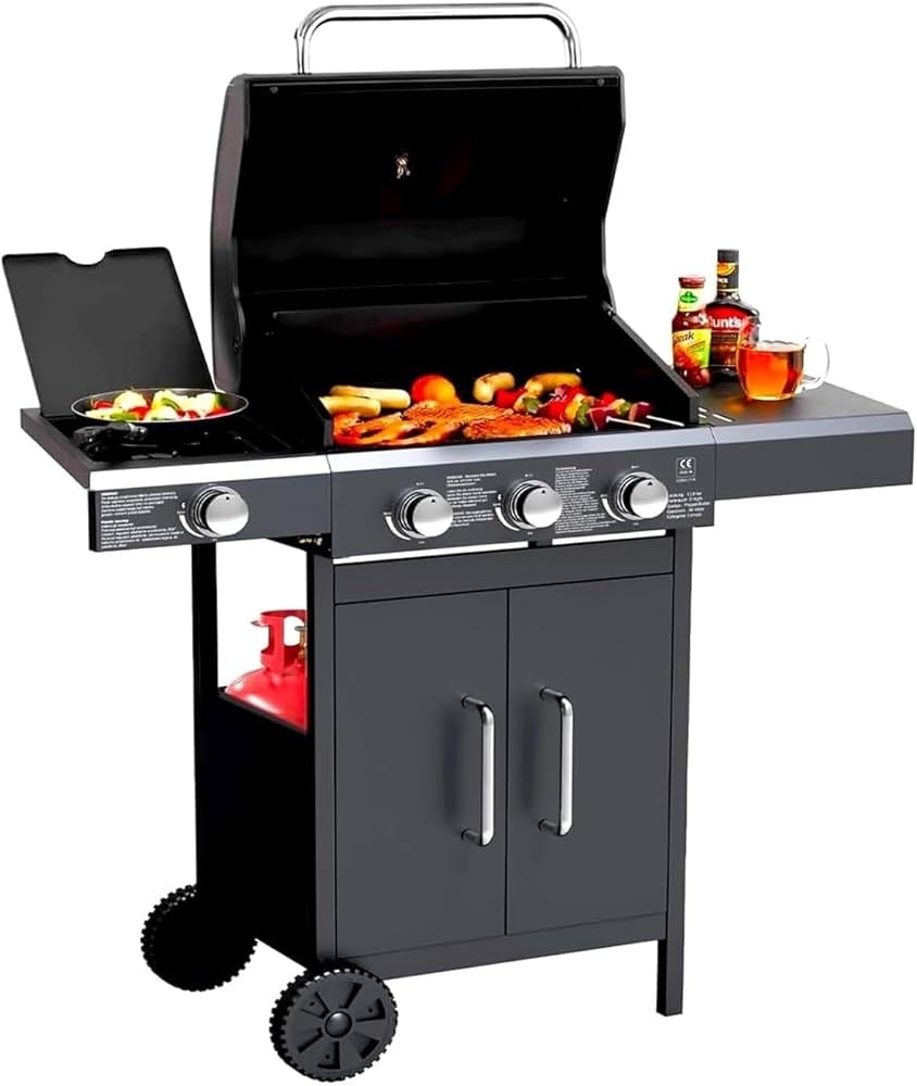 Barbecue a gas con ruote Easy in offerta da Il Gigante