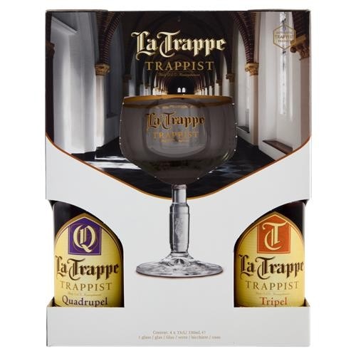 La Trappe Special Pack 4 birre + 1 bicchiere - Offerta nel negozio Bennet