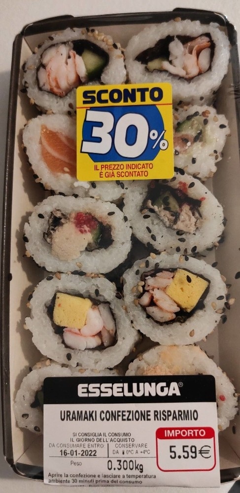 Uramaki 300 g Esselunga in offerta da Esselunga