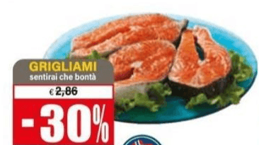 Salmone a Tranci in offerta da Il Gigante