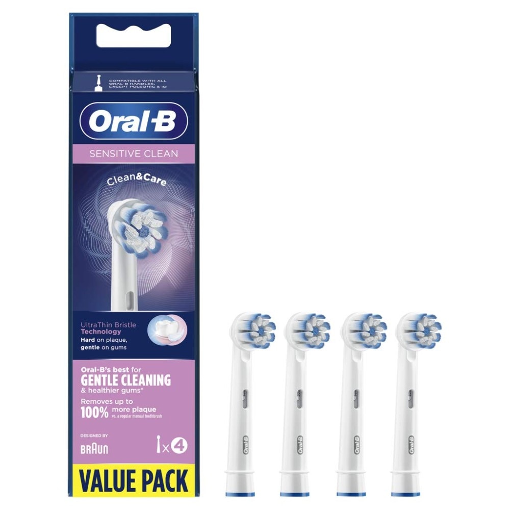 Oral-B Testine di ricambio Cross Action / Sensitive Clean - Offerta nel negozio Unieuro
