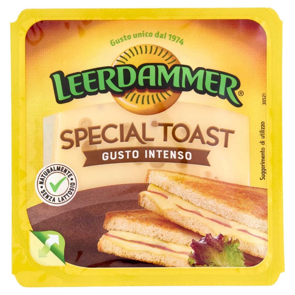 Special toast Leerdammer 125 g in offerta da Bennet