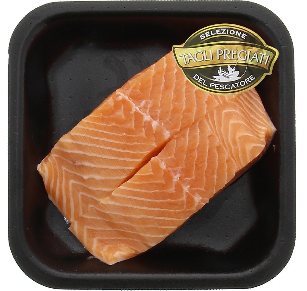 Scaloppa di salmone tagli pregiati selezione del pescatore al kg in offerta da Bennet