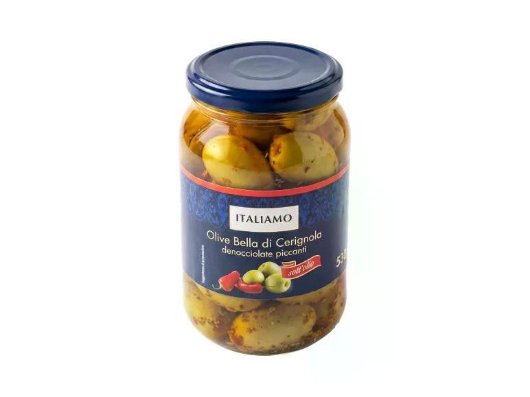 Olive Bella di Cerignola 260 g (sgocc.) conf. Italiamo - Offerta nel negozio Lidl