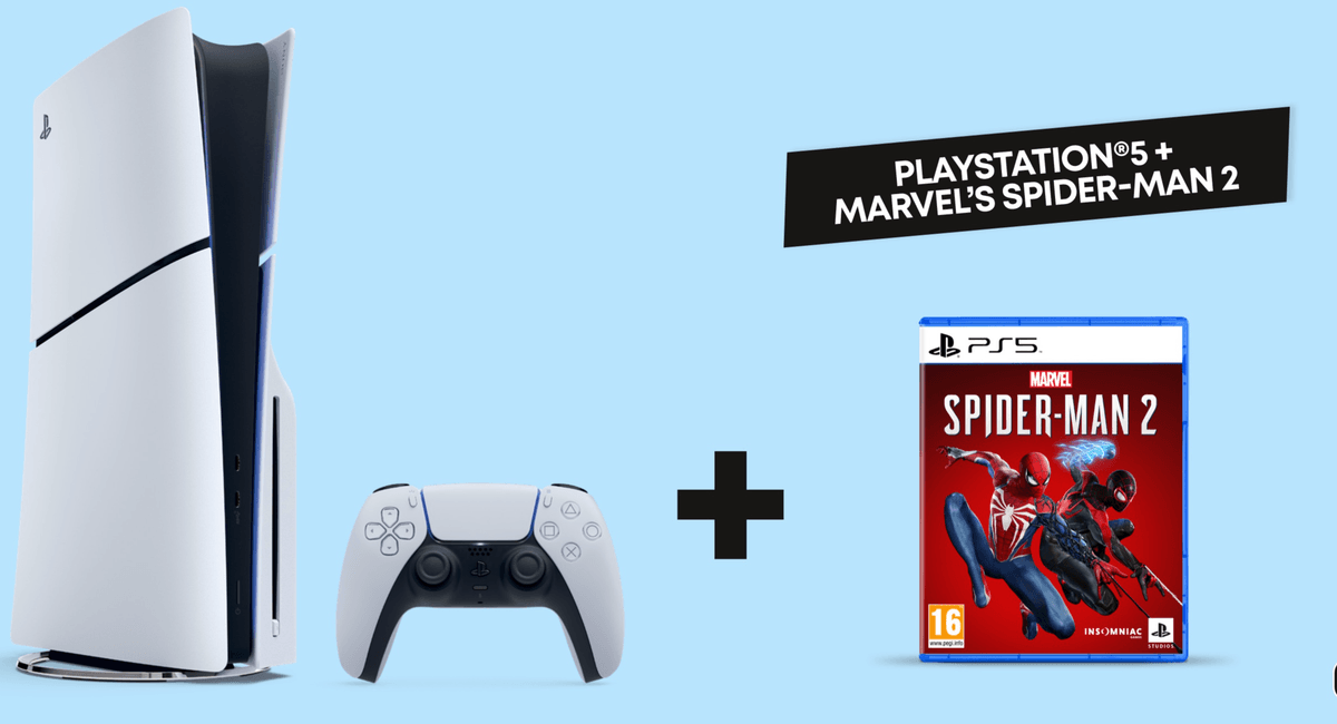 PlayStation 5 + Marvel's Spider-Man 2 1 TB - Offerta nel negozio Euronics