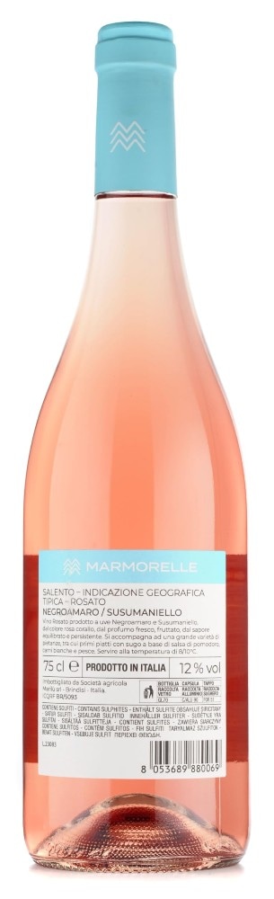 Negroamaro rosato I.G.T. Salento Marmorelle 750 ml in offerta da Coop