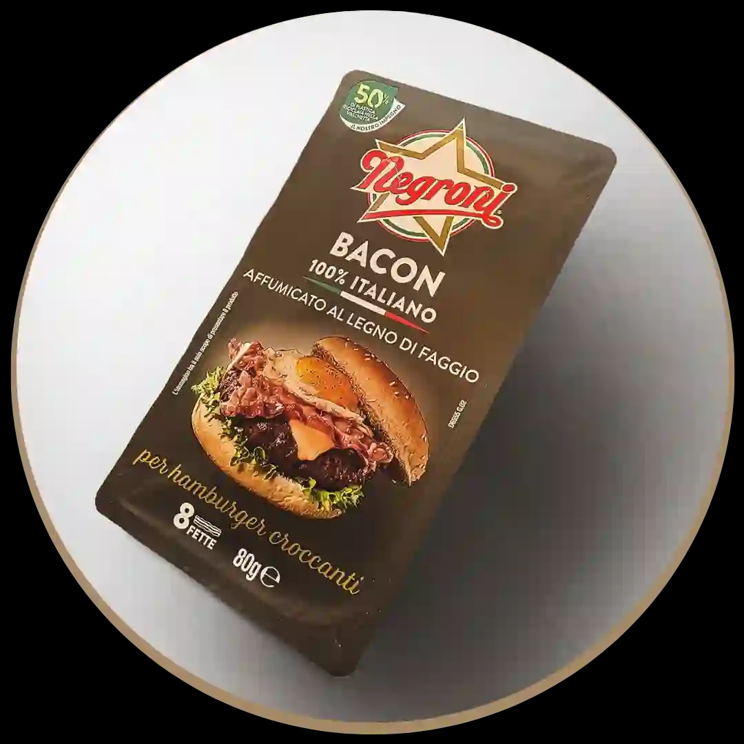 Bacon affumicato al legno di faggio Negroni 80 g in offerta da Il Gigante