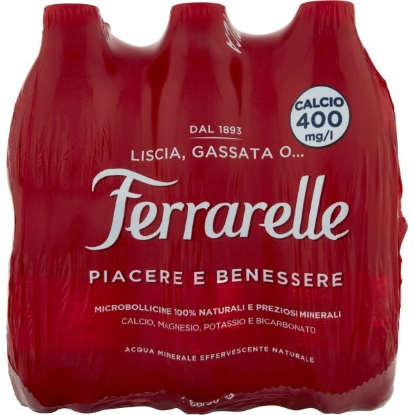 Acqua effervescente Ferrarelle 6 x 500 ml in offerta da Carrefour